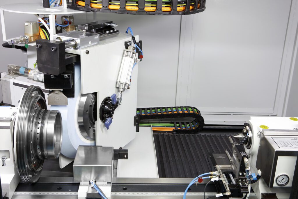 General view of grinding area